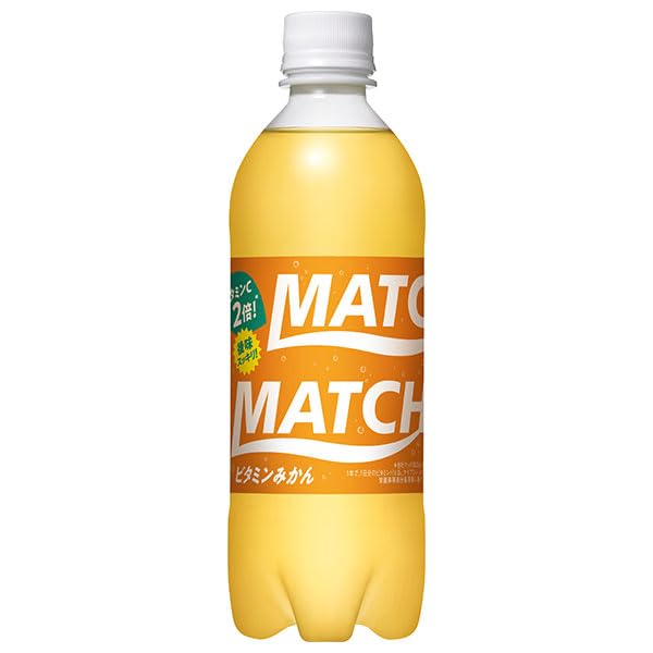 Amazon.co.jp: 大塚食品 MATCH(マッチ) ビタミンみかん 500mlPET×24本